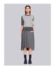 TB Short-sleeved Women's Spring and Summer Knitted Round Neck T-shirt