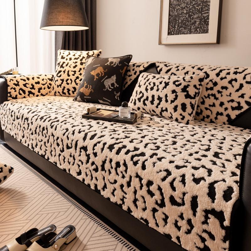 

Зимняя прямая диванная подушка, передовая цельная нескользящая кожаная подушка для сиденья дивана, новое покрывало-полотенце 70*70cm