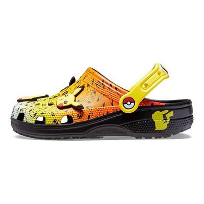 Pokémon X Classic Clog Pikachu Unisex Sneakers Orange Black Multi 207761-0C4