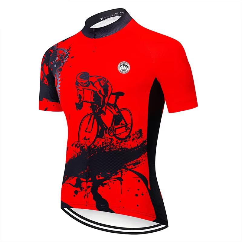 Cycling Jersey 2024 New Summer Men Racing Outdoor Clothing Ropa Ciclismo Short Sleeve MTB Bike Shirt Maillot Ciclismo Quick Dry