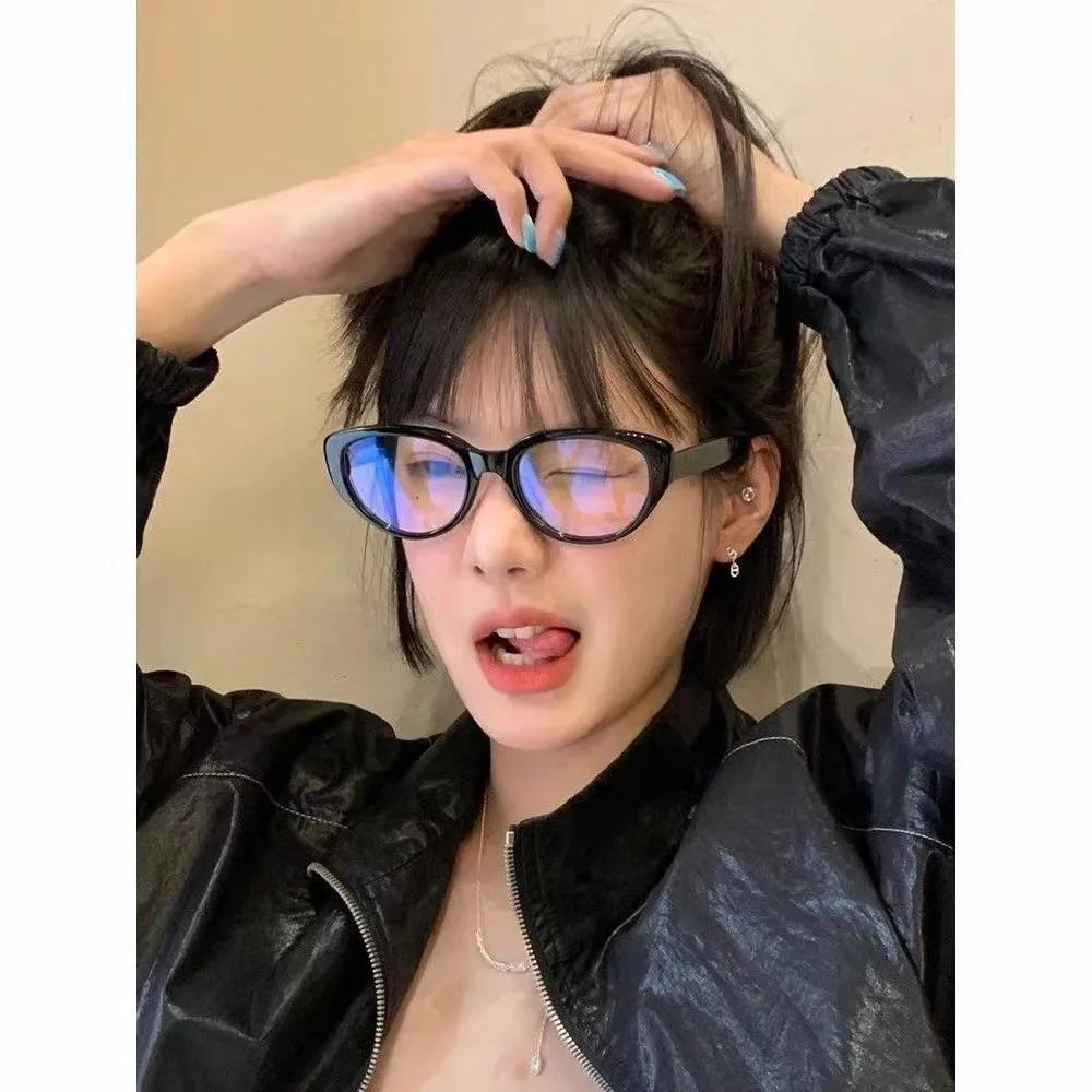 Retro Myopia Glasses Women Men Anti Blue Light Cat Eye HD Nearsighted Simple Style Eyeglasses Gafas De Lectura Hombre