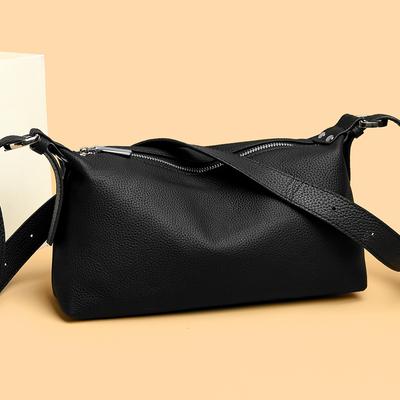 Luxusní dámská kabelka přes rameno z pravé kůže, luxusní messenger, vysoce kvalitní crossbody kabelka z měkké kůže, módní design