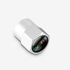QPZF2 For Skoda S Skoda Kodiaq Fabia Kamiq Karoq Octavia 3 A5 A7 Rapid Scala 4pc Car Styling Wheel Tire Valve Air Stem Cap Badge Decor