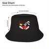 Roger Rabbit I Bucket Hat Custom Cap summer hat Bobble Hat Beach Bag Women's Beach Visor Men's
