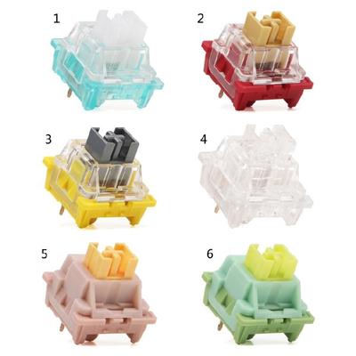 Tastiera con Switch Silenziosi/Clicky Montata su Piastra Switch RGB 3Pin SMD per Gaming