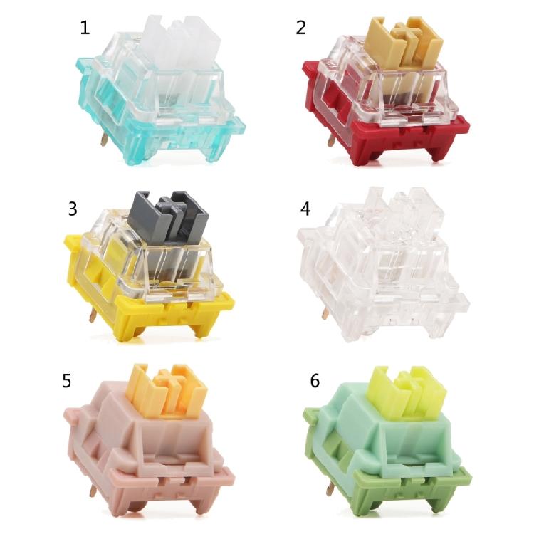 Tastiera con Switch Silenziosi/Clicky Montata su Piastra Switch RGB 3Pin SMD per Gaming