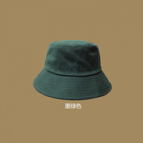 Trendy Black Fisherman Hat for Women, Summer Korean Style Casual Versatile Japanese Sun Protection Sun Hat, Men's Bucket Hat