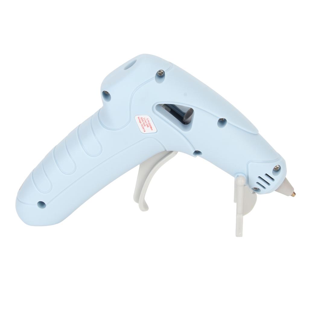 Hot Glue Melter 10W Fast Heating Ergonomic Handle USB Charge Hot Glue Melting Tool with 30 Sticks for Handicraft DIY