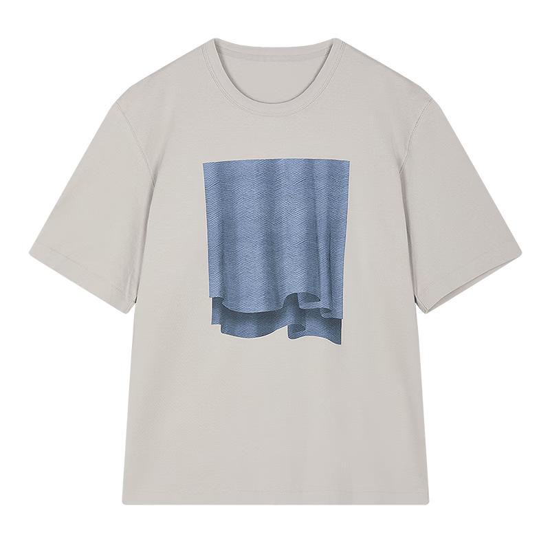 JNBY 2026 Spring Loose Cotton Round Neck T-Shirt