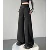 Women Classic High Wast Trousers Girls Loose Fit Wide Leg Casual Pants Chic Korean Sweatpants