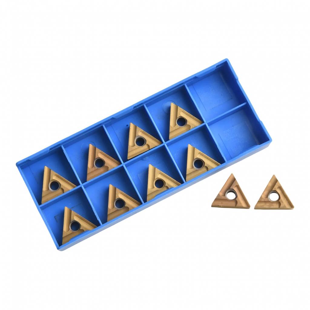 Inserts Set TNMG160404RES 10pcs Carbide Tools for For Steel Use