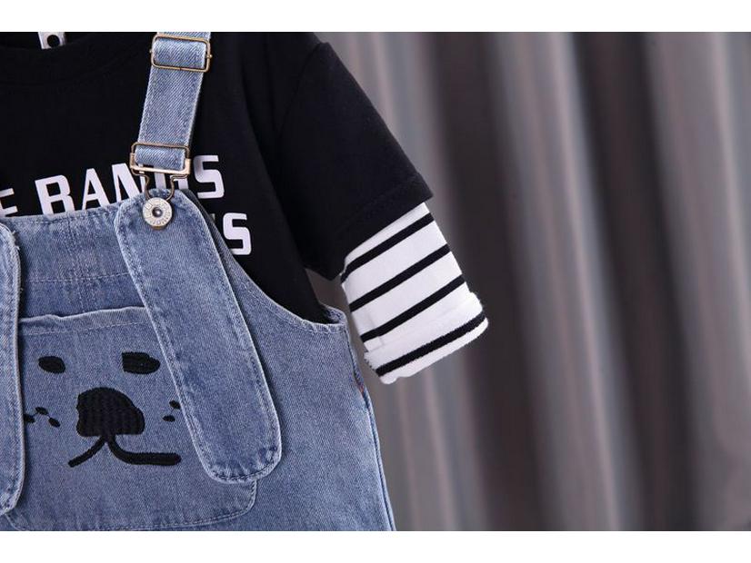 Módní kojenecká kombinéza 2dílný outfit pro roční chlapce, ideální na podzim a jaro