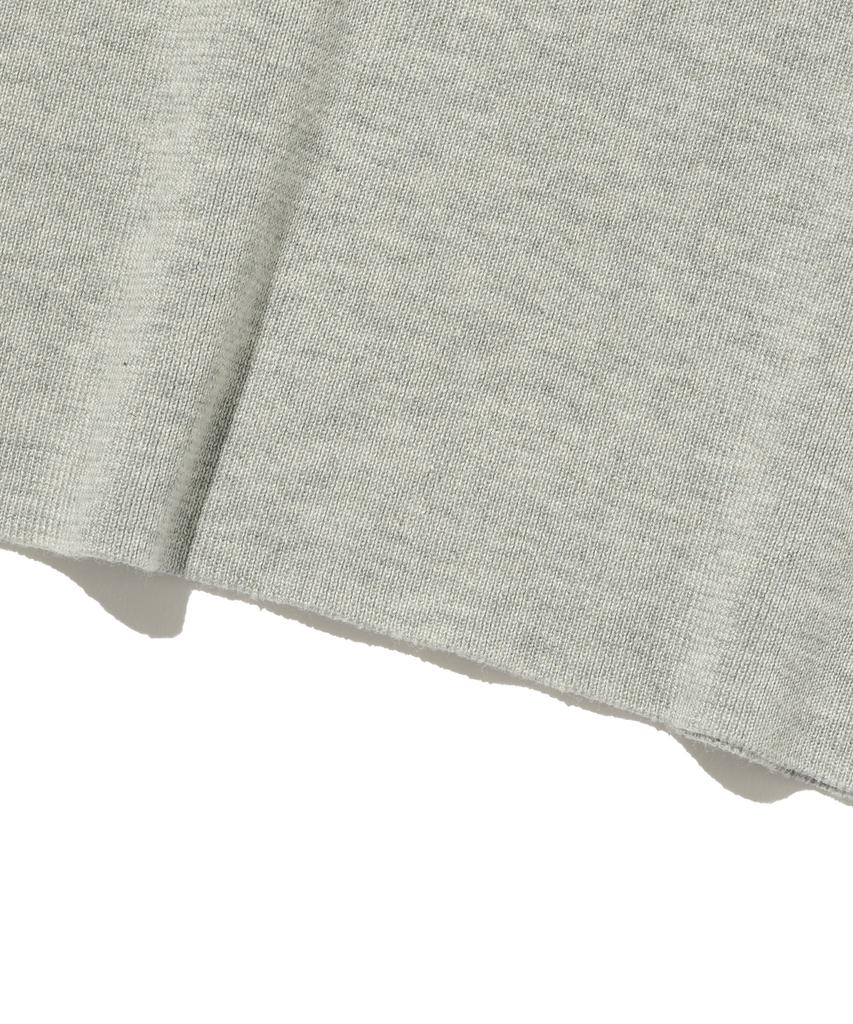 ROIDESROIS Crop Slim Fit Sleeveless Top (Gray)