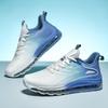 Men's Size 47-48 Fly Knit Breathable Running Shoes - Shock Absorption Sports Sneakers for Middle School Entrance Exam