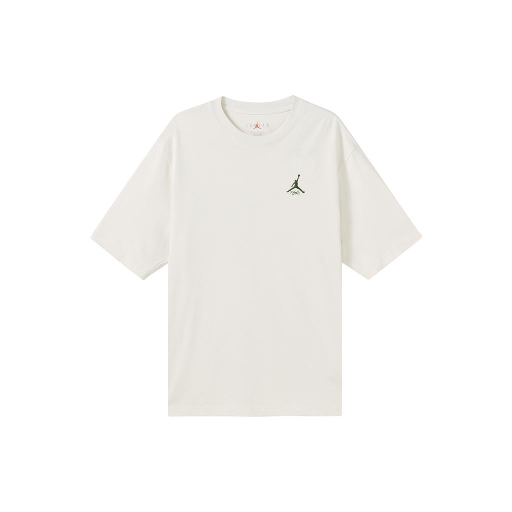 New Jordan Drop Shoulder Sleeve T-Shirt Men's White DX9562-030