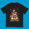 Pug Dog Christmas Tree Kids T-Shirt
