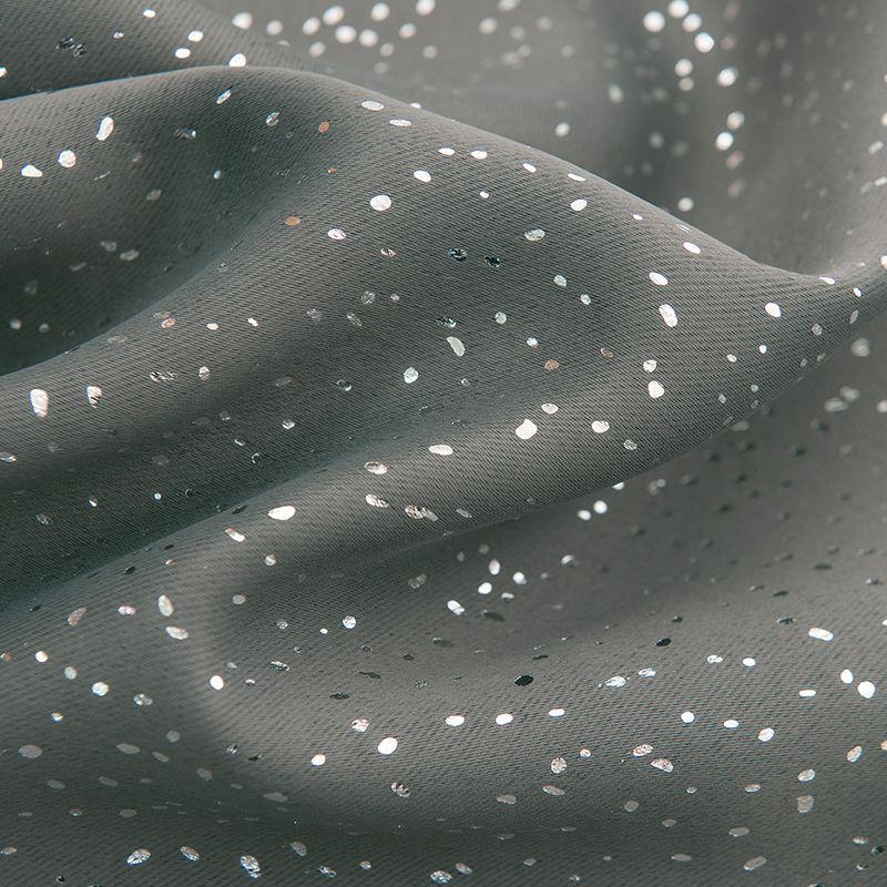 Pânză Blackout Fierbinte Argintie Neagră Perdea Gri Închis Perdea Finisată Perforată Pânză Perdea Stil Nordic