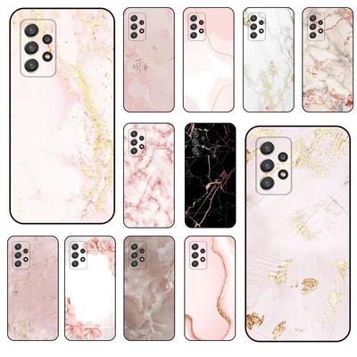 For Samsung Galaxy A52 5G Marble Gold Come Low TPU Phone Shell Galaxy A52 4G Mobile Phone Shell