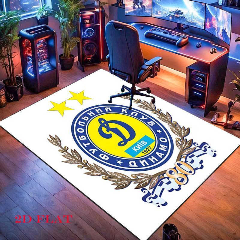 Dynamo Kyiv Carpet Rug for Living Room Bedroom Home Sofa Decoration,Kids Play Nonslip Floor Mat