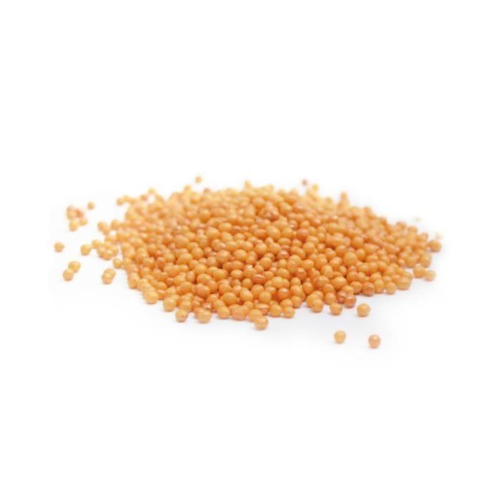 Pot de décors sucrés mini-billes dorées 80g