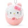 Sanrio Pojemnik na maskotkę Sanrio Hello Kitty Hello Kitty 10 x 7,3 x 4 cm Maskotka dla niemowląt w pieluszce 978655 SANRIO