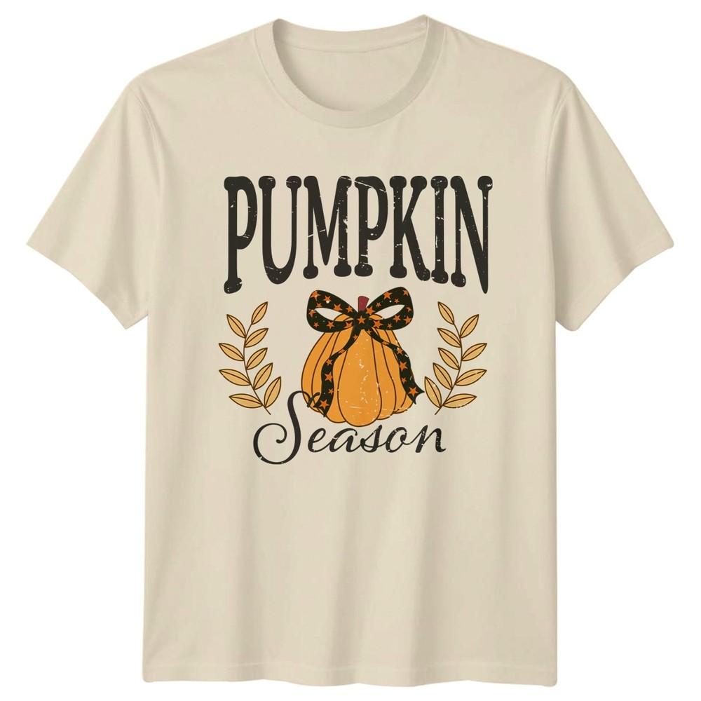 Pumpkin Season Unisexs TShirt Pumpkin Spice Halloween Halloween Gift For Her