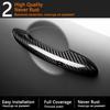 For Opel Corsa F     Carbon Fiber Outer Door Handle Cover Car Decoration Protective Accessories Styling Stickers
