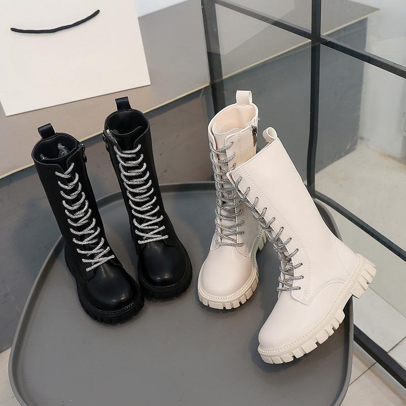 Girls' Shoes, Children's Long Boots, Anti-slip Shoes, Children's Boots