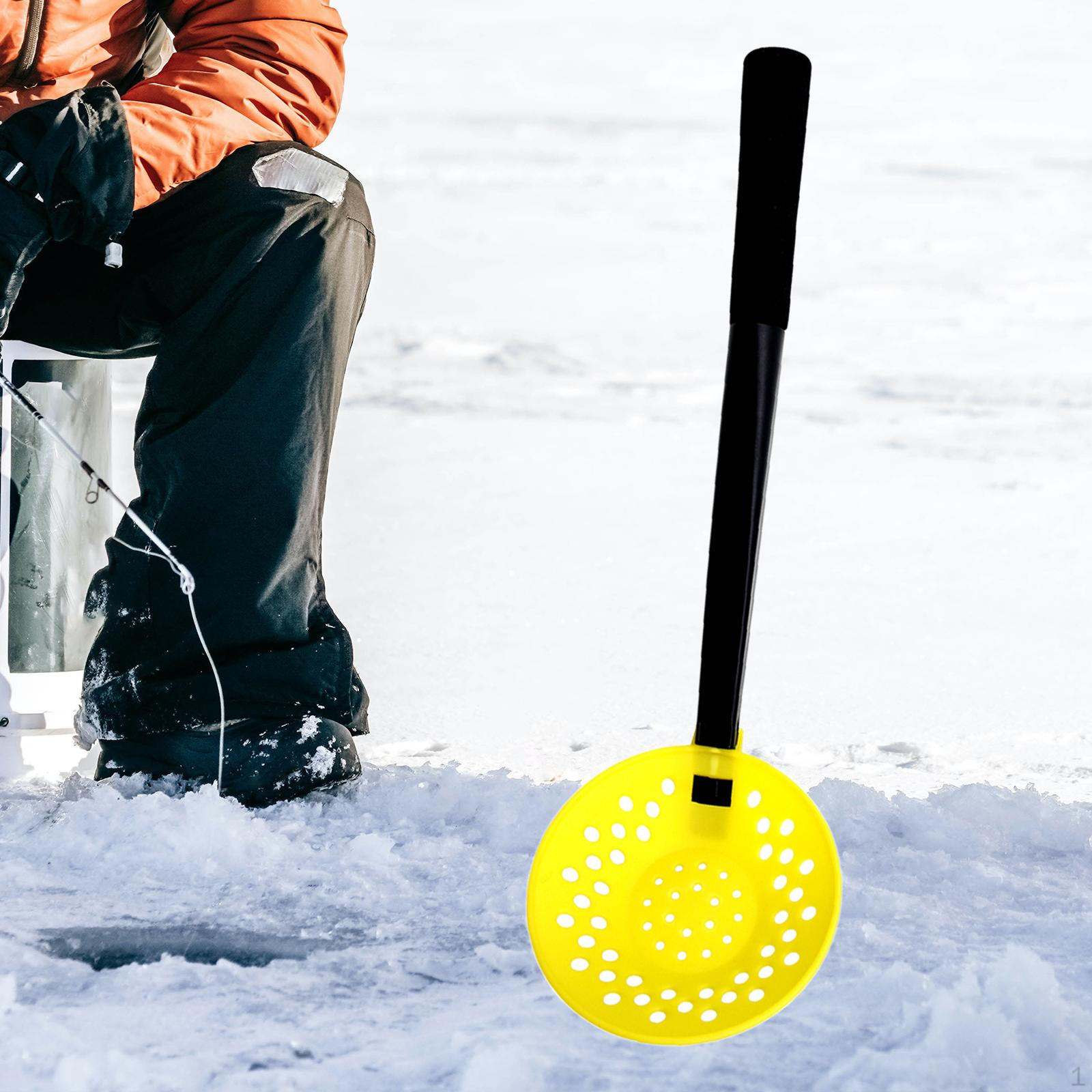 

11cm Ice Fishing Skimmer Scooper, Scooper Long Handle, Gear for Scooping out