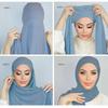 One Piece Hijab Ready To Wear Instant Bawal Instant Headscarf Instant for Muslim Women