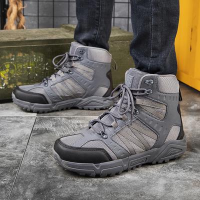 Herren Taktische Stiefel Armee Stiefel Marke Wasserdicht Wüste Militärtraining Atmungsaktiv Schnürung Klettern Wanderschuhe Knöchel Outdoor