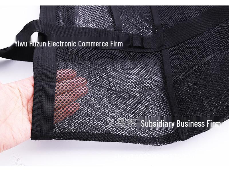 Women's Summer Mesh One-Shoulder Beach Tote Bag - Large Capacity and Breathable Toiletry Organizer.