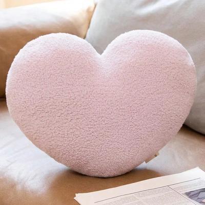 1pc Heart Shaped Seat Cushion Throw Pillow Universal Home Decor Sofa Bedroom Ornaments