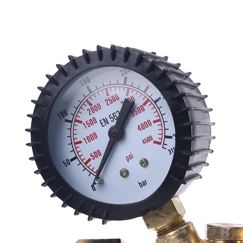 Heavy-duty Flow Meter Gas Regulator Argon CO2 Gauges Pressure Reducer Mig Flow Meter Control Valve Welding Regulator
