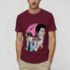 Vintage Miami Vices Unisex T-Shirt Lustige T-Shirts Kurzarm Rundhals T-Shirts 100% Baumwolle Erwachsenenkleidung