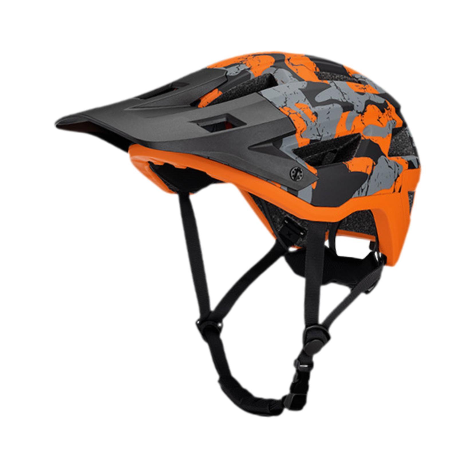 

Adult Bike Helmet Adjustable Fits 55cm-61cm Cycling Equipment Comfort Breathable Men Women Mountain Bike Helmet Scooter Helmet оранжевый