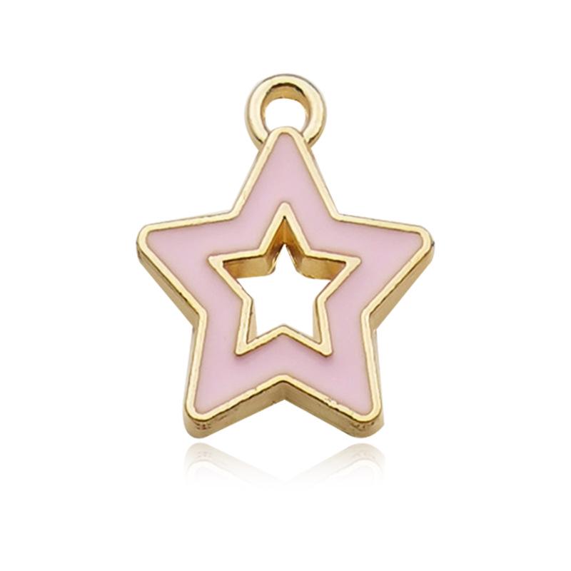 Summer Charm Drip Oil Earrings & Necklace Set - Cute Student Style Dangle Pendant Accessories