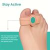 Soft Silicone Toe Separators Adjustable Bunion Relief Corrector for Women Men Reusable Pain Relief Comfortable Foot Care Tool