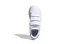 Adidas Neo ADVANTAGE BP Abrasion Resistant Low top Kids' Skateboarding Shoes White, Blue Tail FW2589