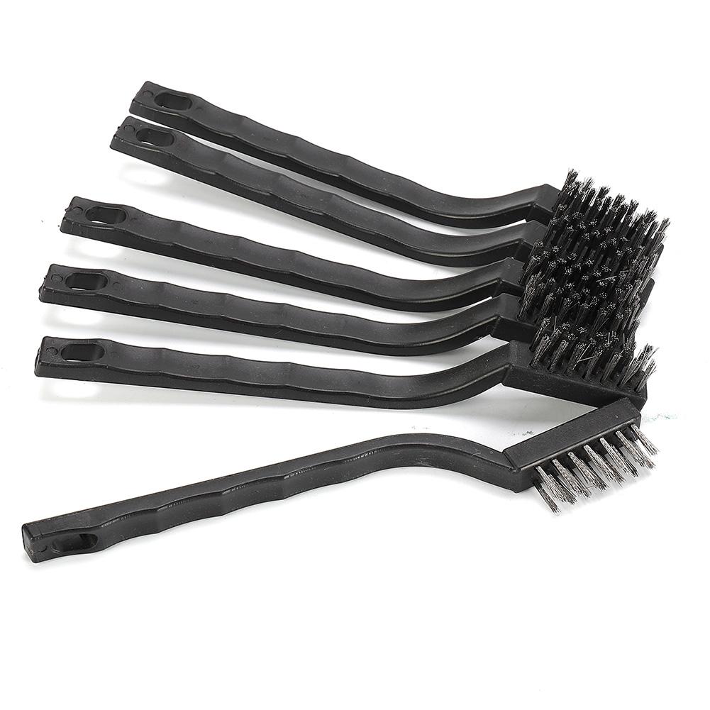 Wire Brushes Stainless Steel Cleaning Brush Tool Black Polishing Grinding