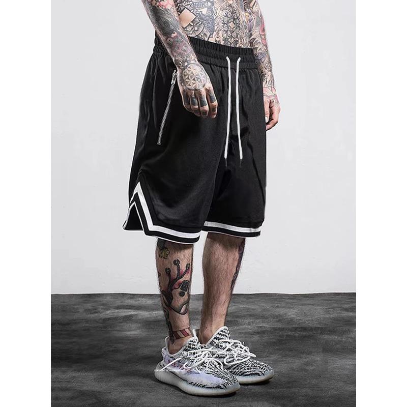Men's Sports Basketball Shorts Mesh Quick Dry Gym Shorts Summer Fitness Joggers Casual Breathable Short Pants Scanties