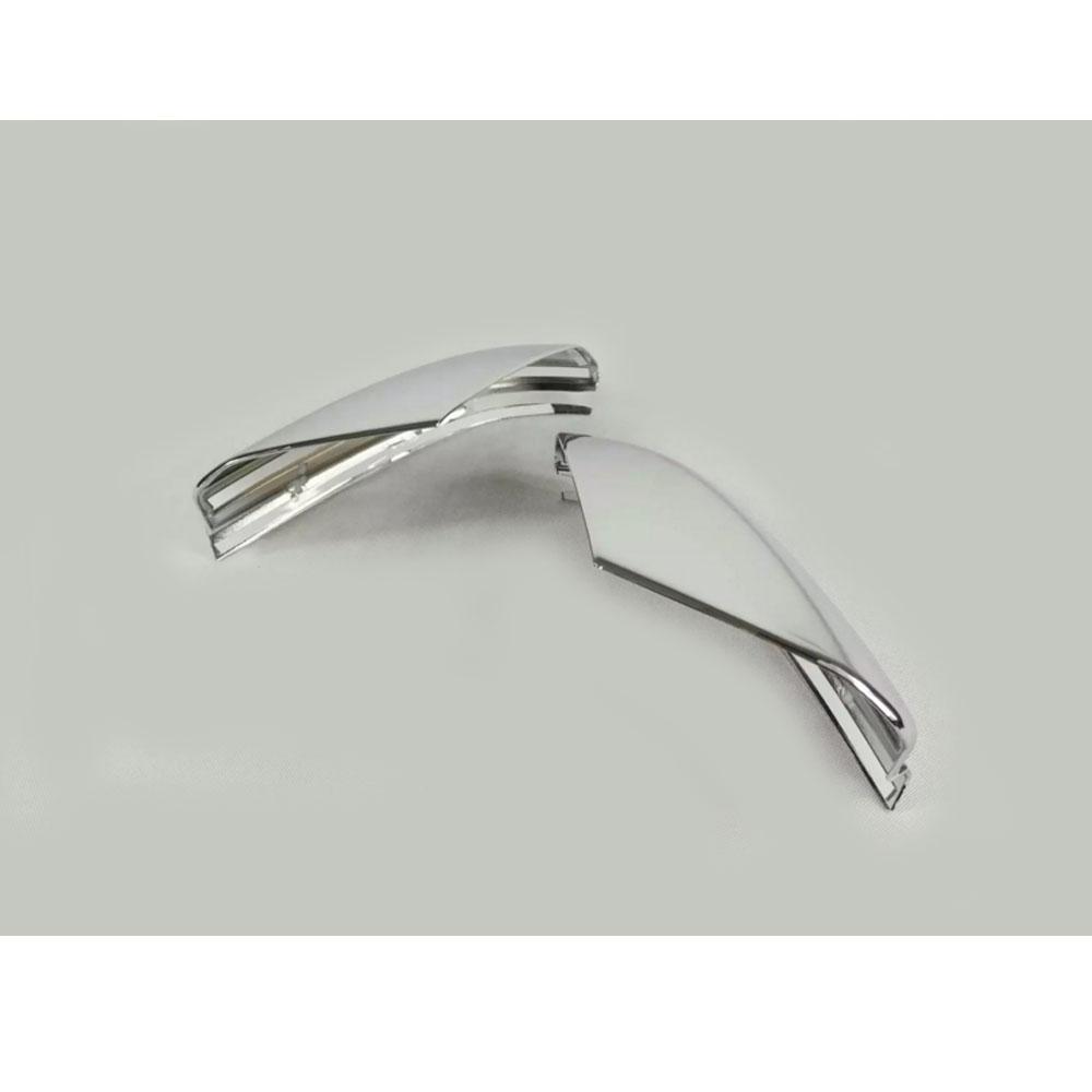 Car ABS Chrome Stick Rear View Rearview Side Glass Mirror Cover Trim Frame For Honda Civic 10th 2016 2017