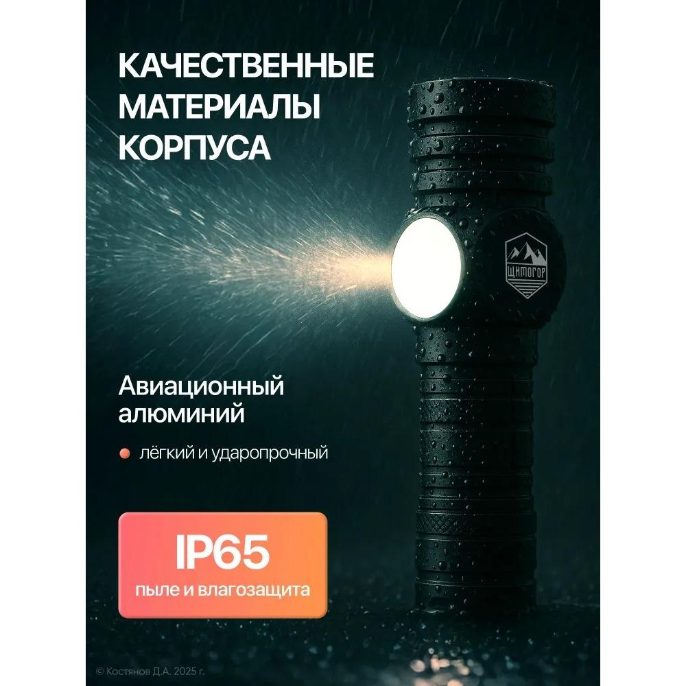 Spotlight Long Range LED Flashlight With Side COB Strong Tail Magnet Lamp Type-C Charging Zoomable Aluminum Alloy Torch Lantern