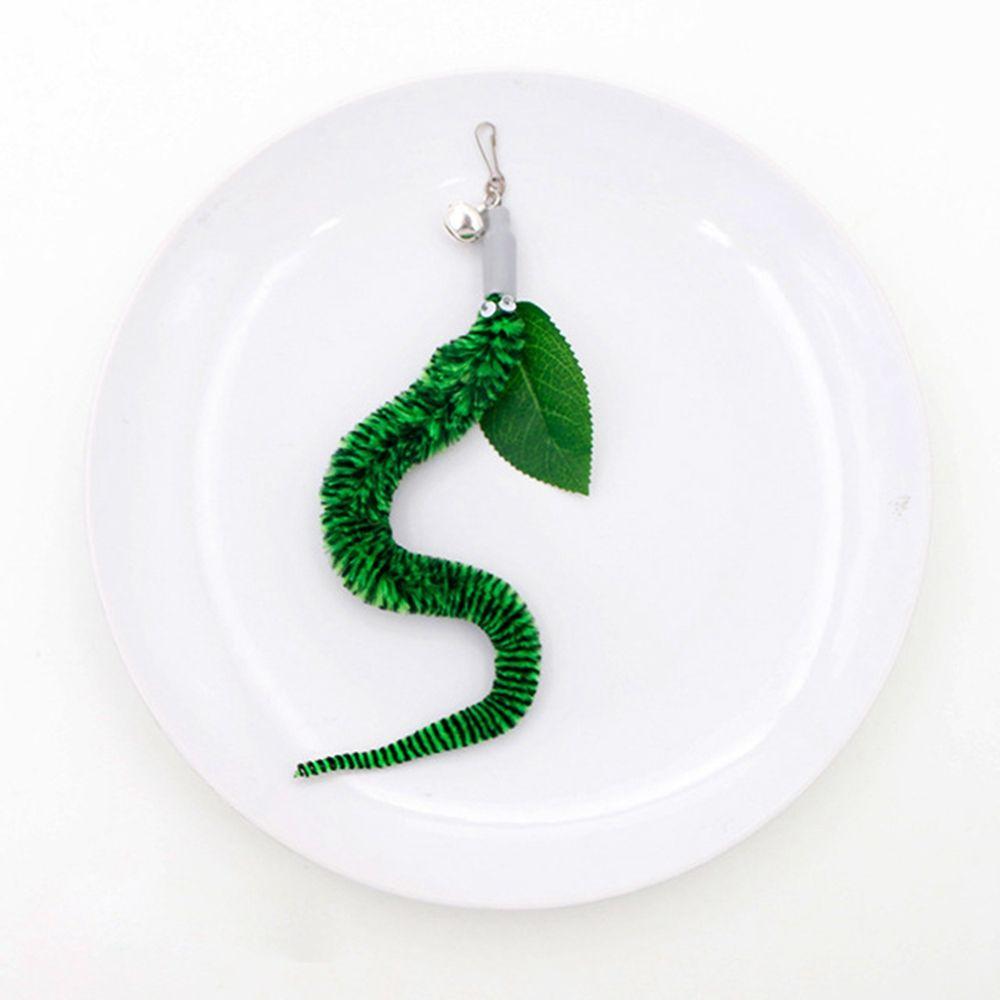 

Catch Training Toy Kitten Exercise Cats Teasing Stick Pet Supplies Chew Rod Cat Teaser Wand Green