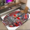 1pc British Empire London England Carpet Rug for Living Room Bedroom Home Sofa Decoration,Kids Play Non-slip Floor Mat