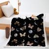 Blanket Butterfly Personality Digital Printing Lamb Fleece Crystal Fleece Blanket