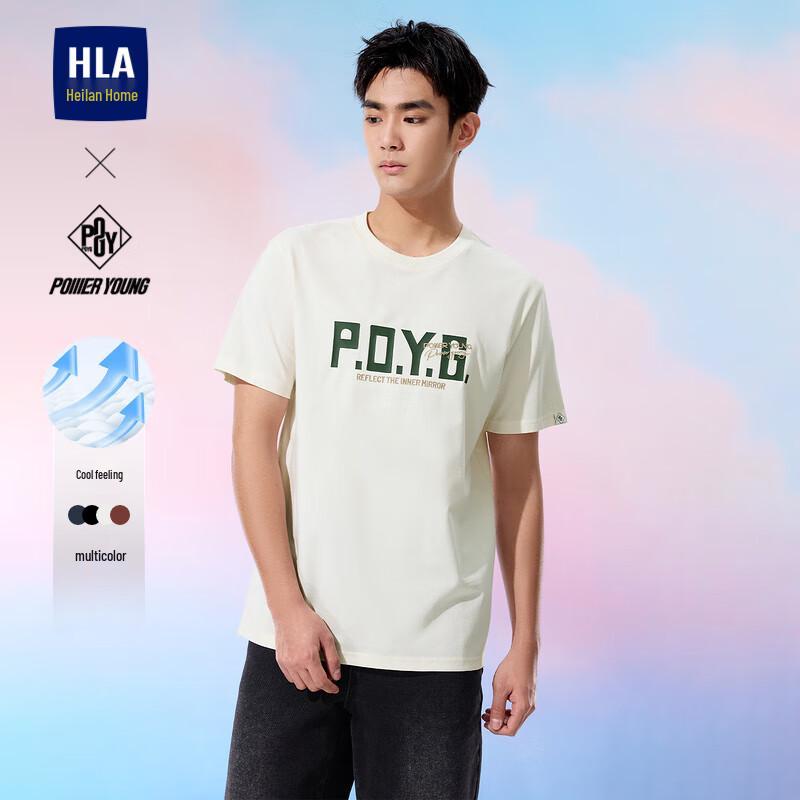 HLA Men s POWER YOUNG Cooling Short-Sleeve T-Shirt 3XL