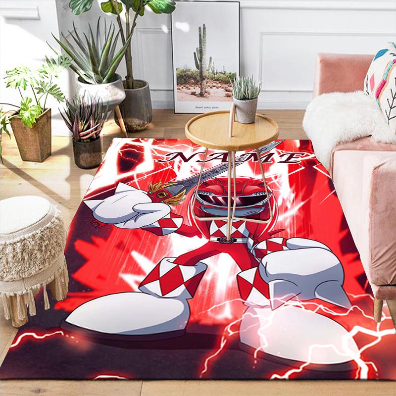 Custom 1Pc Power Rangers Storm Rug Office Carpet Indoor Outdoor Entrance Doormat Nonslip Soft And Comfortable Living Room D2915217