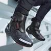 Large-sized Chinese Motorcycle Racing Shoes Waterproof Shockproof and Wear-resistant Men's Women's Luminous Riding Boots Knobs