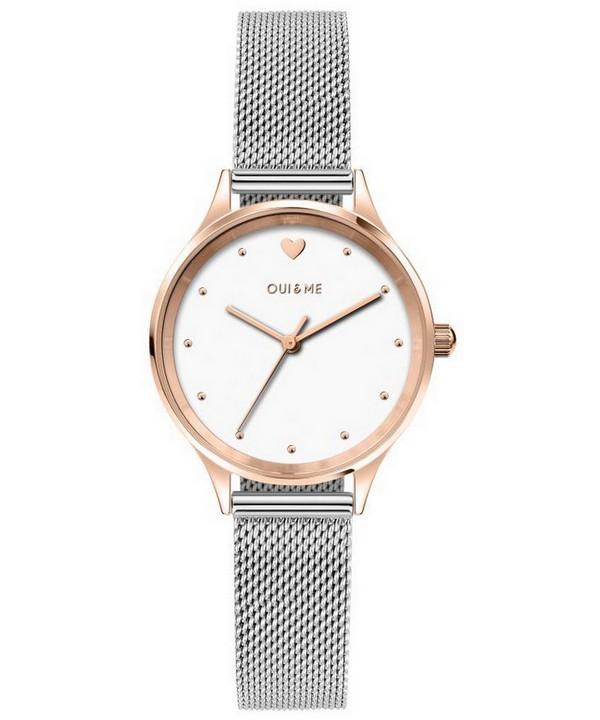 

Oui & Me Bichette White Dial Stainless Steel Quartz ME010169 Women s Watch